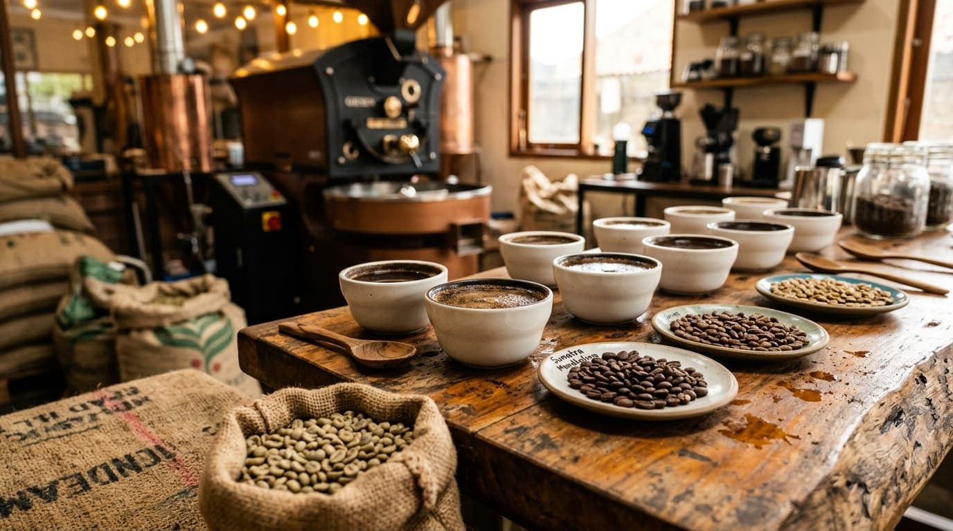 Raw Material Selection & Single-Origin Curation